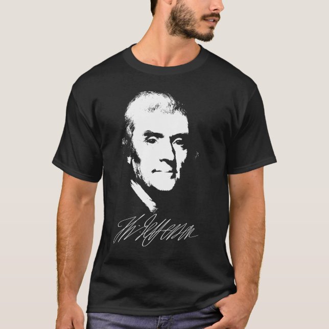 Thomas Jefferson T-Shirt (Vorderseite)