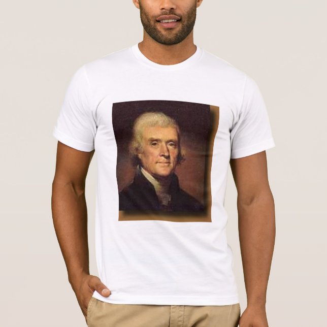 Thomas Jefferson, unsere Freundschaften… - T-Shirt (Vorderseite)