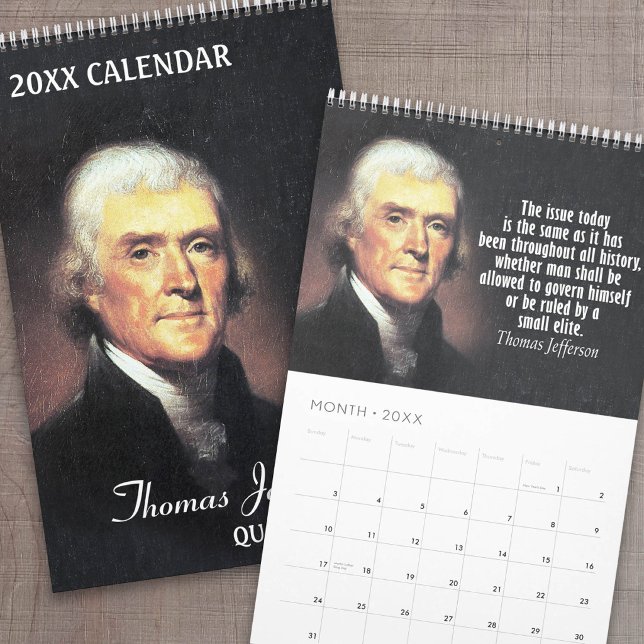 Thomas-Jefferson-Zitate Kalender (Quote Calendar)