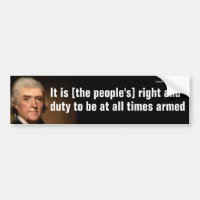 Thomas- Jeffersongewehr-Recht-Zitat