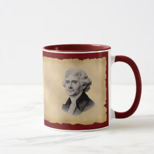 Thomas- Jeffersonkaffee-Tasse Tasse