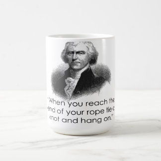 Thomas- Jeffersonseil-Zitat-Tasse Kaffeetasse