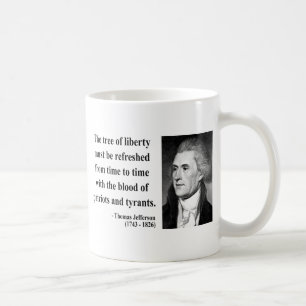 Thomas- Jeffersonzitat 12b Tasse