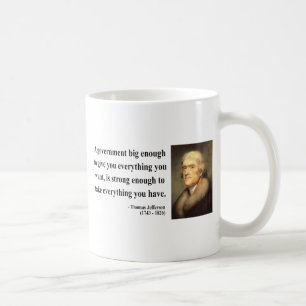 Thomas- Jeffersonzitat 1c Tasse