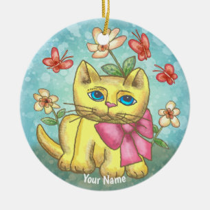 Thomas Kitten Cat Ornament