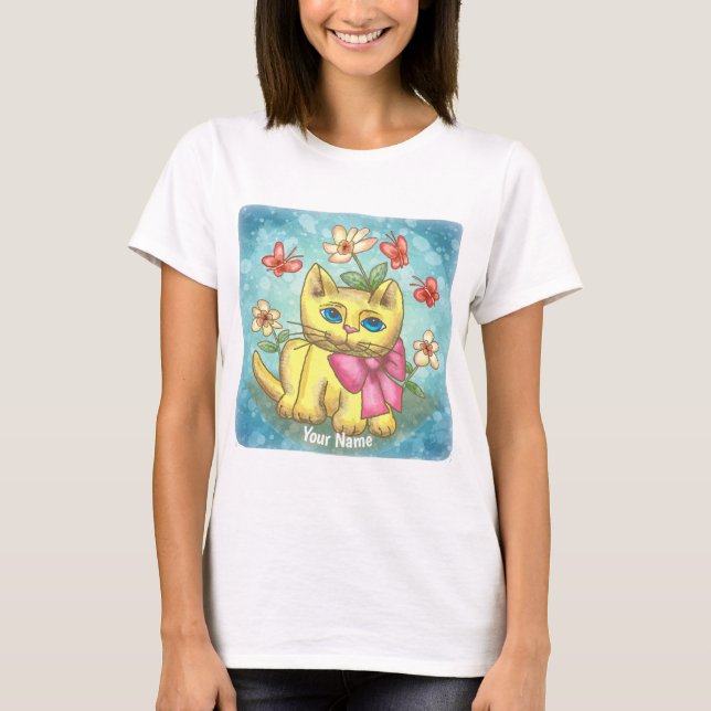 Thomas Kitten Cat T-Shirt (Vorderseite)