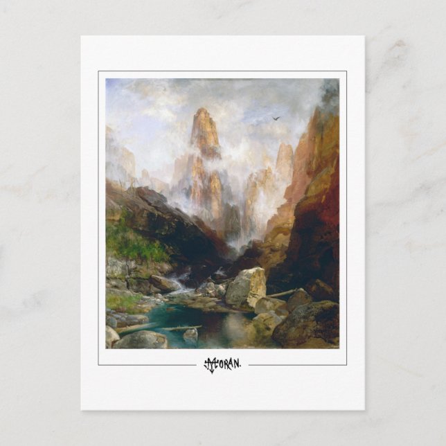 Thomas Moran #10 - Fine Art Postcard Postkarte (Vorderseite)