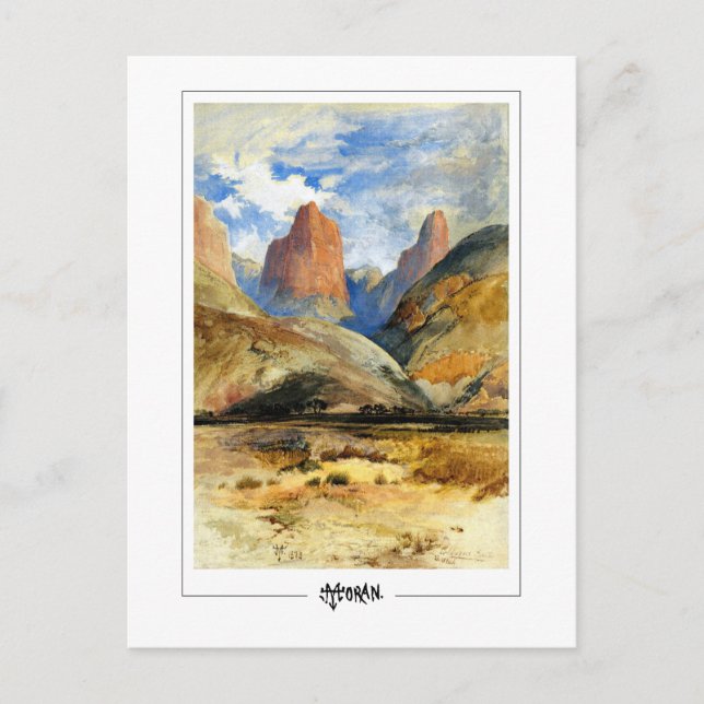Thomas Moran #11 - Fine Art Postcard Postkarte (Vorderseite)
