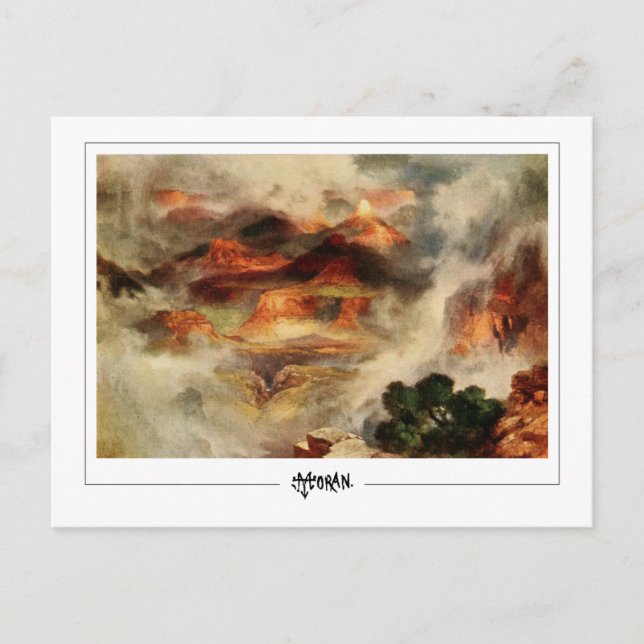 Thomas Moran #12 - Fine Art Postcard Postkarte (Vorderseite)