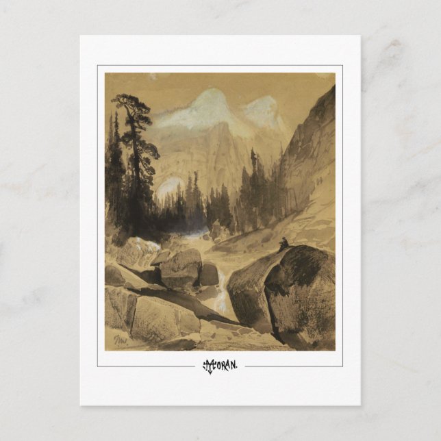 Thomas Moran #133 - Fine Art Postkarte (Vorderseite)