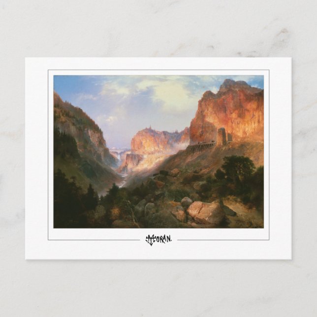 Thomas Moran #161 - Fine Art Postkarte (Vorderseite)