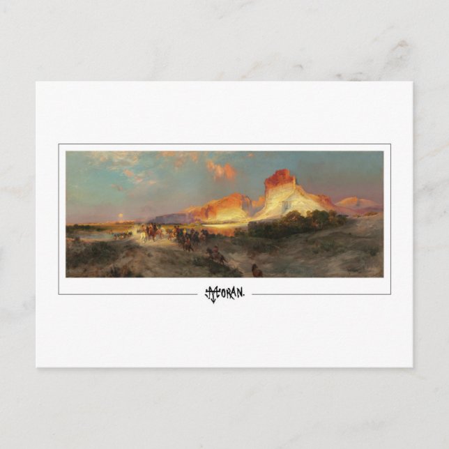 Thomas Moran #183 - Kunst Postkarte (Vorderseite)
