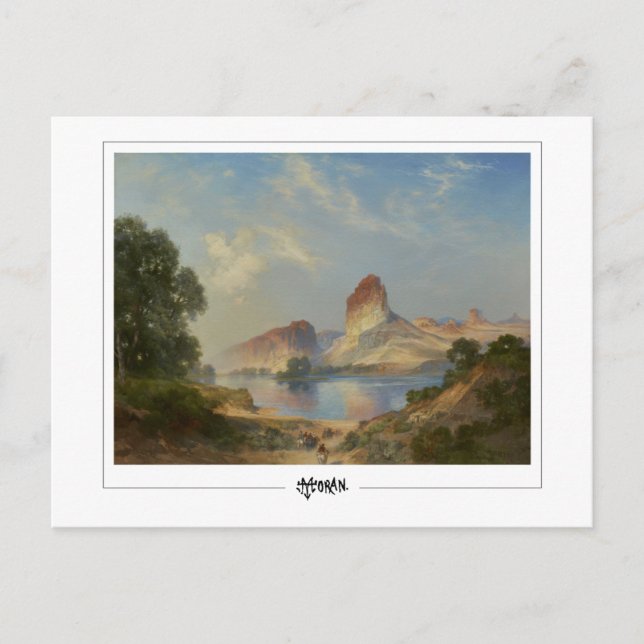 Thomas Moran #288 - Fine Art Postkarte (Vorderseite)
