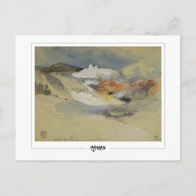 Thomas Moran #32 - Kunst Postkarte (Vorderseite)
