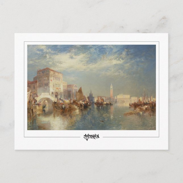 Thomas Moran #421 - Kunst Postkarte (Vorderseite)