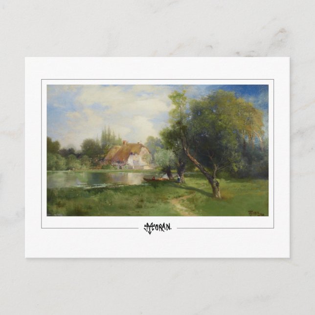 Thomas Moran #451 - Fine Art Postkarte (Vorderseite)