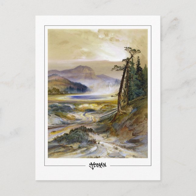 Thomas Moran #4 - Kunstpostkarte Postkarte (Vorderseite)