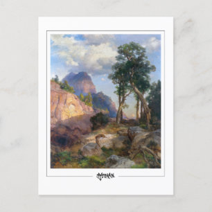 Thomas Moran #5 - Fine Art Postcard Postkarte
