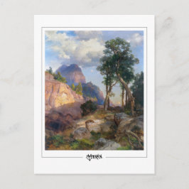 Thomas Moran #5 - Fine Art Postcard Postkarte