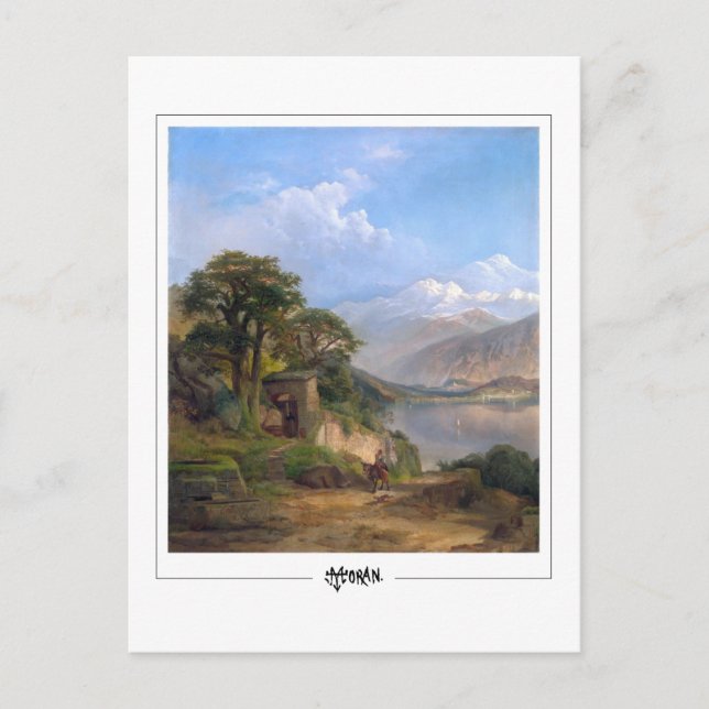Thomas Moran #6 - Fine Art Postcard Postkarte (Vorderseite)
