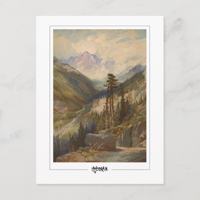 Thomas Moran #79 - Kunst Postkarte (Vorderseite)