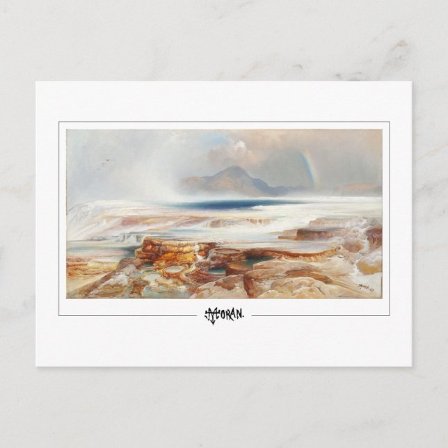 Thomas Moran #8 - Kunst Postkarte (Vorderseite)