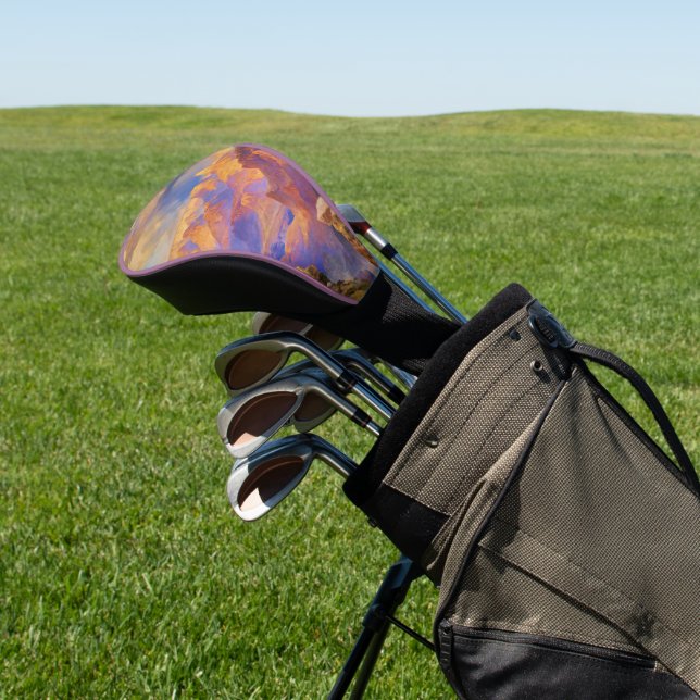 Thomas Moran art, Grand Canyon mit Rainbow Golf Headcover (In SItu)