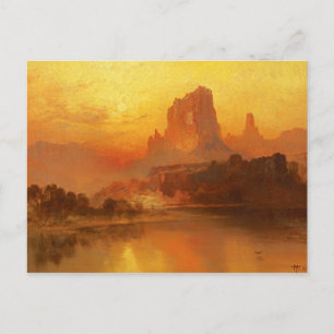 Thomas Moran - Die goldene Stunde Postkarte