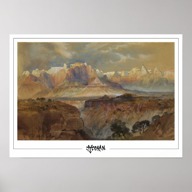 Thomas Moran Fine Art #114 Poster (Vorne)