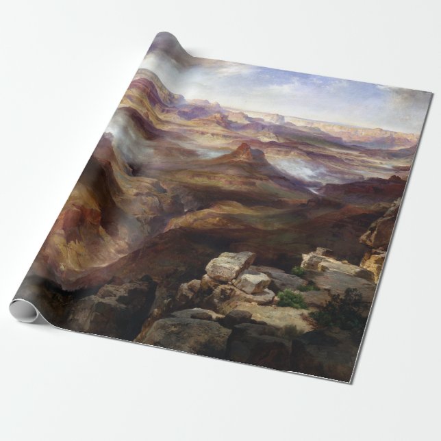 Thomas Moran Grand Canyon des Colorado River Geschenkpapier (Ungerollt)
