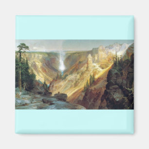 Thomas Moran - Grand Canyon des Yellowstone Magnet
