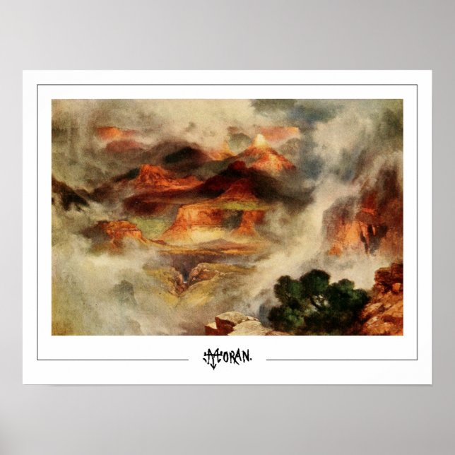Thomas Moran Zedign Art Poster #12 (Vorne)