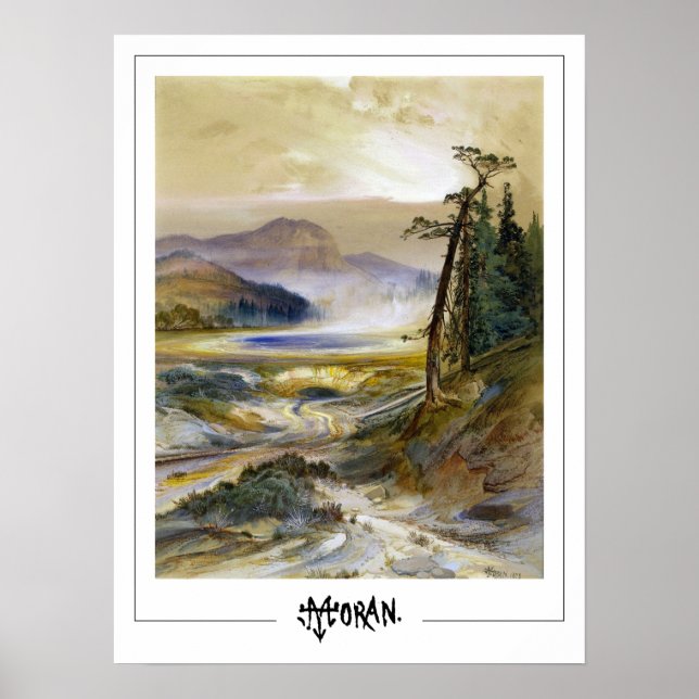 Thomas Moran Zedign Art Poster #4 (Vorne)