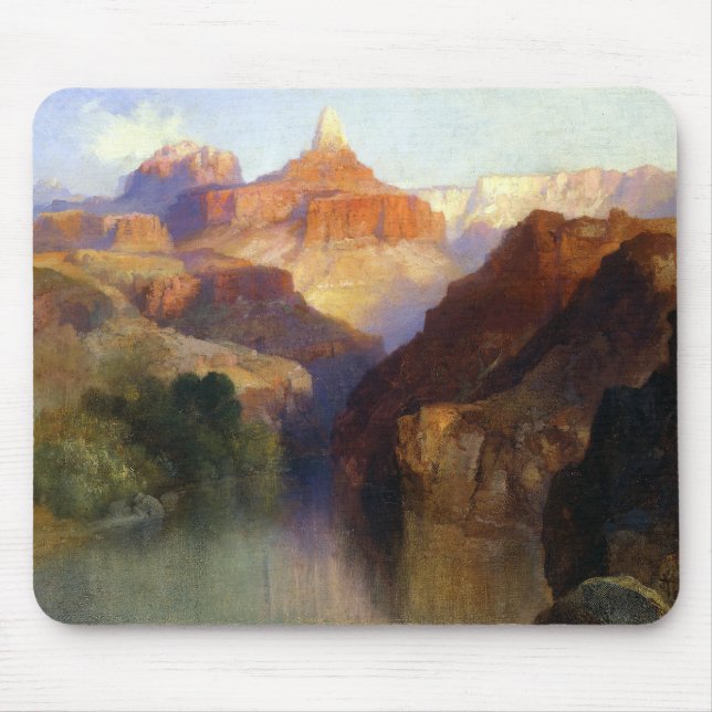 Thomas Moran Zoroaster-Gipfel Mousepad (Vorne)