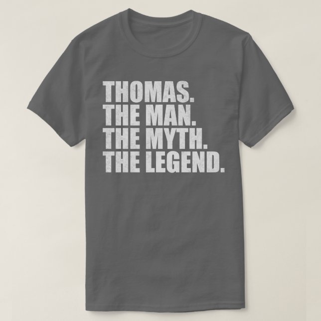 Thomas Name Thomas - Name T-Shirt (Design vorne)