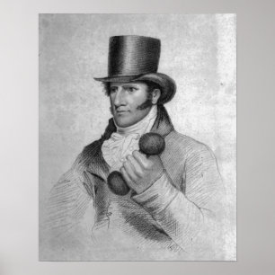 Thomas Owen, graviert durch Hopwood Poster