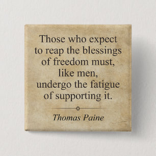 Thomas Paine Button