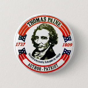 Thomas Paine - Knopf Button