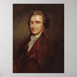 THOMAS PAINE-Porträt vorbei: Auguste Millière Poster