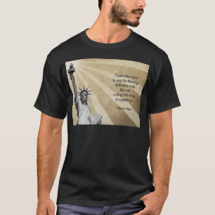 Thomas Paine Zitat T-Shirt