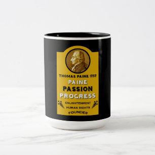 Thomas Paine Zweifarbige Tasse