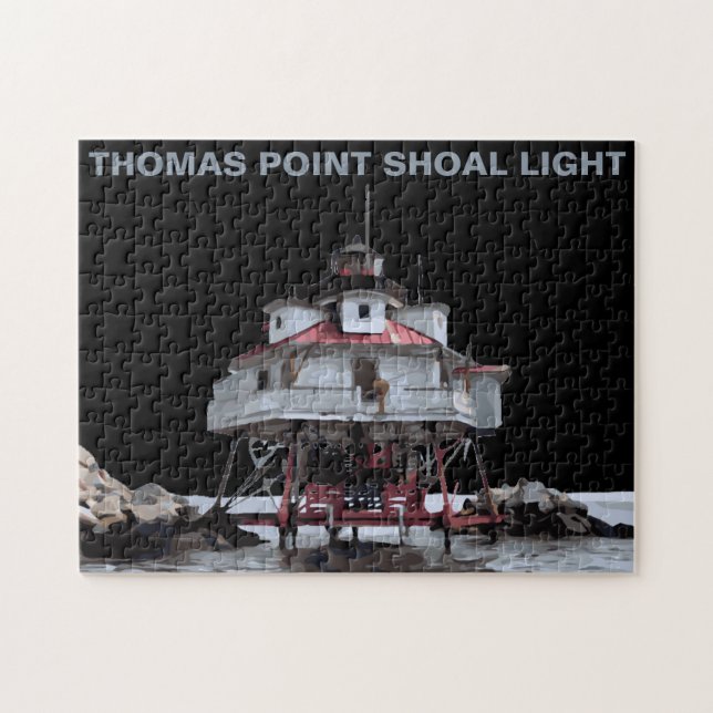 THOMAS POINT LIGHT PUZZLE (Horizontal)
