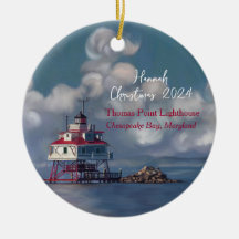 Thomas Point Lighthouse Personalisiert Ornament