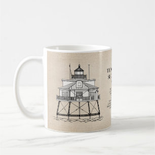 Thomas Point Shoal Lighthouse - Maryland - SBD Kaffeetasse