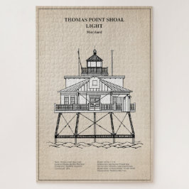 Thomas Point Shoal Lighthouse - Maryland - SBD Puzzle
