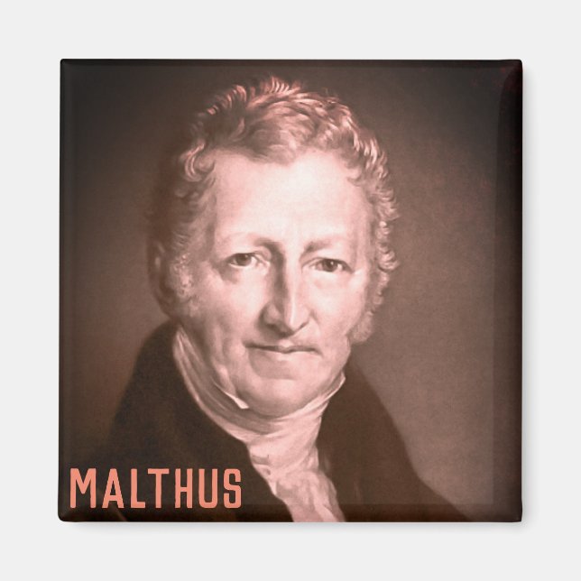 Thomas R. Malthus Magnet (Vorne)