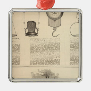 Thomas S Morton, Hersteller Morris Silbernes Ornament