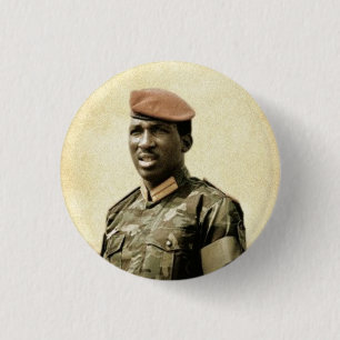 Thomas Sankara - Burkina Faso - afrikanischer Button