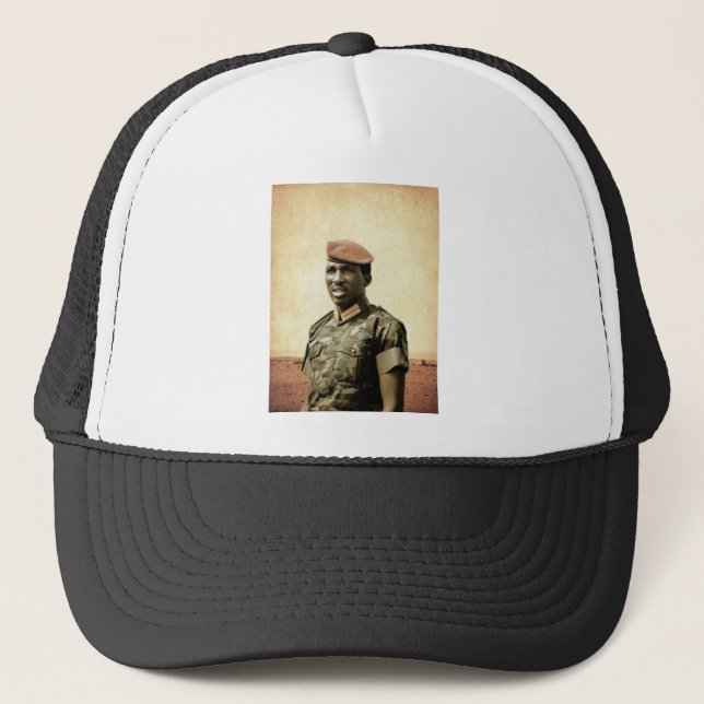 Thomas Sankara - Burkina Faso - afrikanischer Truckerkappe (Vorderseite)