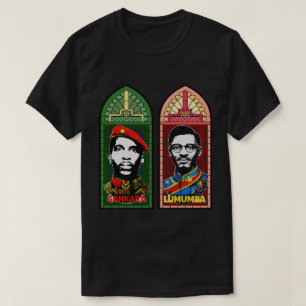 Thomas Sankara Patrice Lumumba panafrikanische Kun T-Shirt